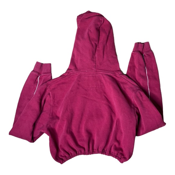 MIT Reworked Custom Crop Hoodie - Picture 4 of 4